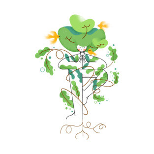 Plant a Tree, Breathe Free T-Shirt