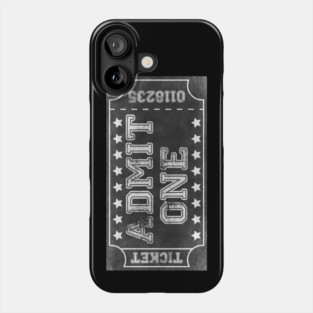 Vintage Cinema Ticket Phone Case