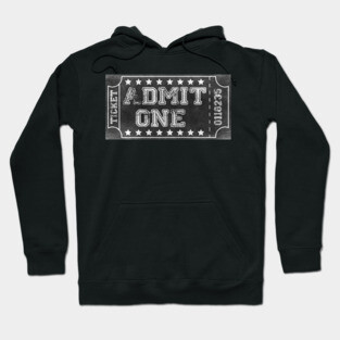 Vintage Cinema Ticket Hoodie