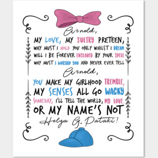 Arnold, My Love! Posters and Art