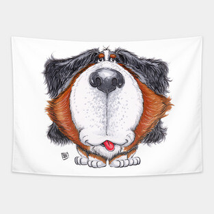 Bernese Mountain Dog Tapestry