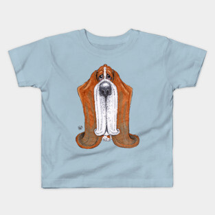 Basset Hound Dog Kids T-Shirt