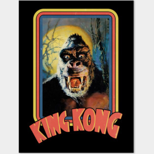 Retro Kong Posters and Art