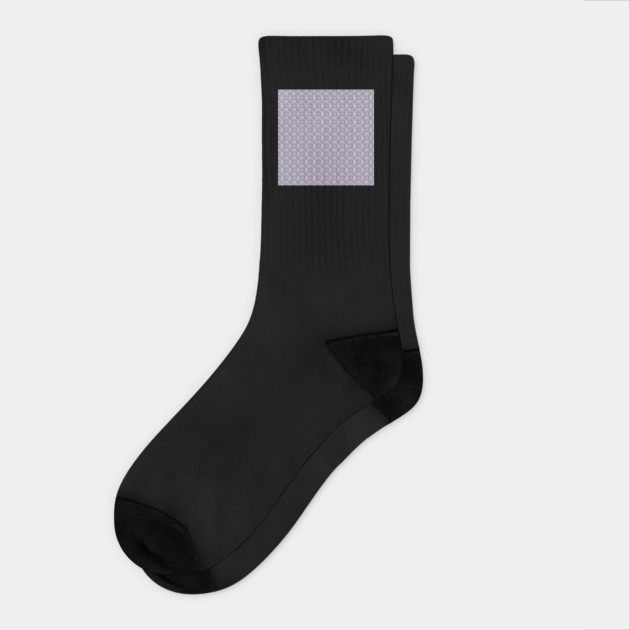 SQUARE LINES Socks by droidmonkey