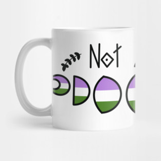 Not a phase- Genderqueer Mug