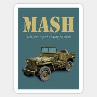 Mash TV Series poster Sticker