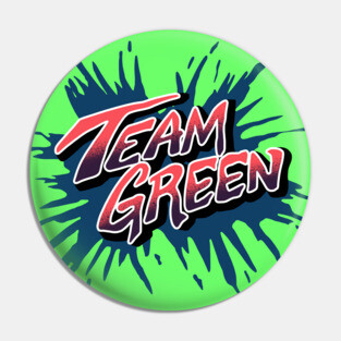 Team Green Pin