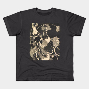 Art Nouveau Bicycles Kids T-Shirt