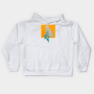 Smoking ghost Kids Hoodie