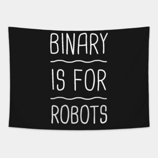 Binary is For Robots | Gender Pronouns Tapestry