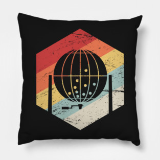 Retro Vintage Bingo Caller Icon Pillow