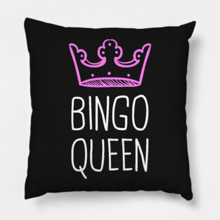 Bingo Queen Pillow