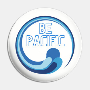 Be Pacific West Coast Pacific Ocean Pin