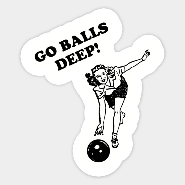 Go Balls Deep Sticker by Cosmo Gazoo