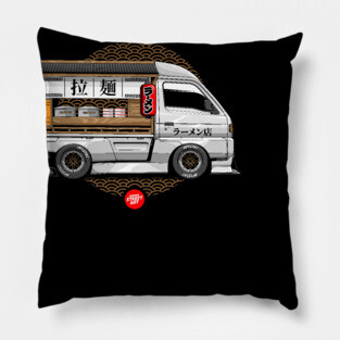 RAMEN KEI TRUCK - PAPAYA STREETART Pillow