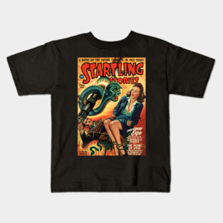 STARTLING STORIES--VINTAGE PULP ART Kids T-Shirt