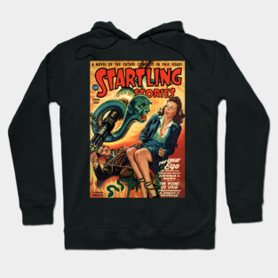 STARTLING STORIES--VINTAGE PULP ART Hoodie