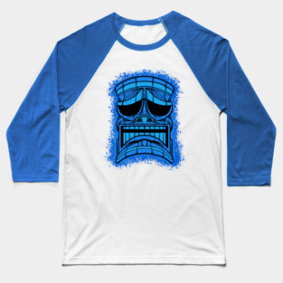 Tiki Head 2 Baseball T-Shirt