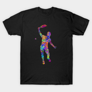 Pickleball player watercolor T-Shirt