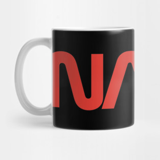 NASA Worm Logo Mug