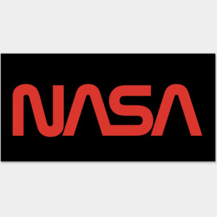 NASA Worm Logo Posters and Art