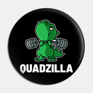 Quad Dinosaur Exercise Gym Pin