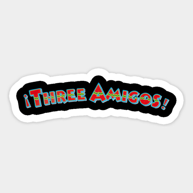 Three Amigos Magnet by The Daily Ghost