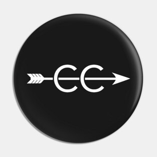 Simple Cross Country Runner Icon Pin