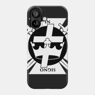 In Hoc Signo Vinces | Knights Templar Crusader Seal Phone Case