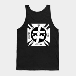In Hoc Signo Vinces | Knights Templar Crusader Seal Tank Top