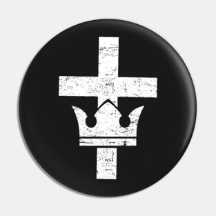 Knights Templar Cross & Crown Pin