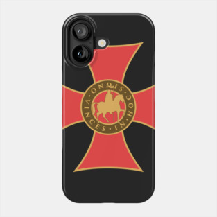 In Hoc Signo Vinces | Knights Templar Crusader Seal Phone Case