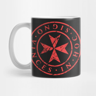 In Hoc Signo Vinces | Knights Templar Maltese Cross Mug