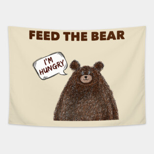 Feed the Bear Tapestry