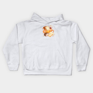bread lovers Kids Hoodie