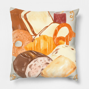 bread lovers Pillow