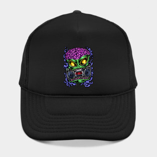 Alien Boom Box Hat