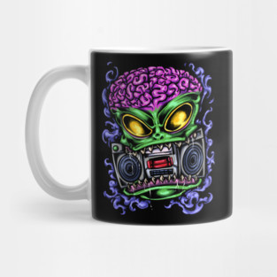 Alien Boom Box Mug