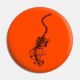 Tiger Fury Pin