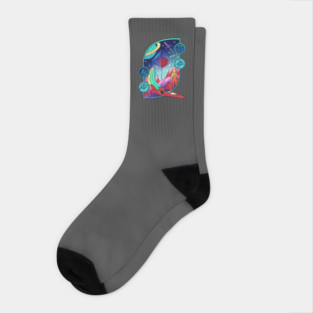 Nms Glass - New Worlds l Socks