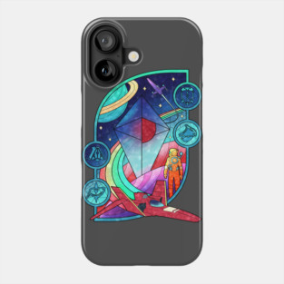 Nms Glass - New Worlds l Phone Case