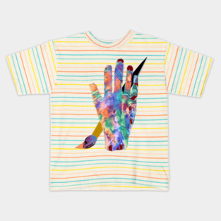 Artist / Painter Kids T-Shirt