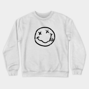 X Smiley Face Crewneck Sweatshirt