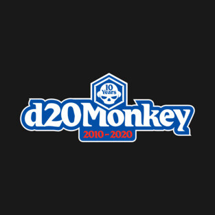 d20Monkey - 10 Years T-Shirt