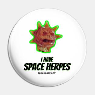 Space Herpes: Speakeasily vs the '80s Ice Pirates Pin