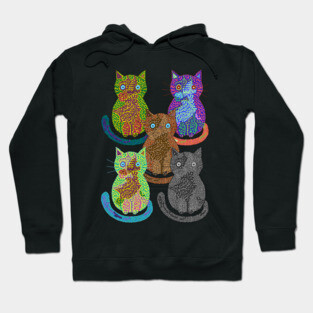 Calicos - Pop Art Style Hoodie