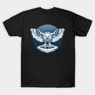 Owl Flying 3 T-Shirt