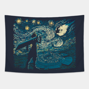 Starry Fantasy Tapestry