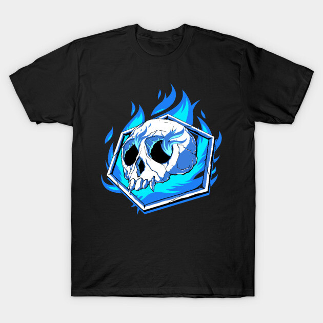 d20Monkey 10 Year Skull T-Shirt by d20Monkey