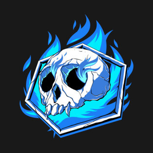 d20Monkey 10 Year Skull T-Shirt